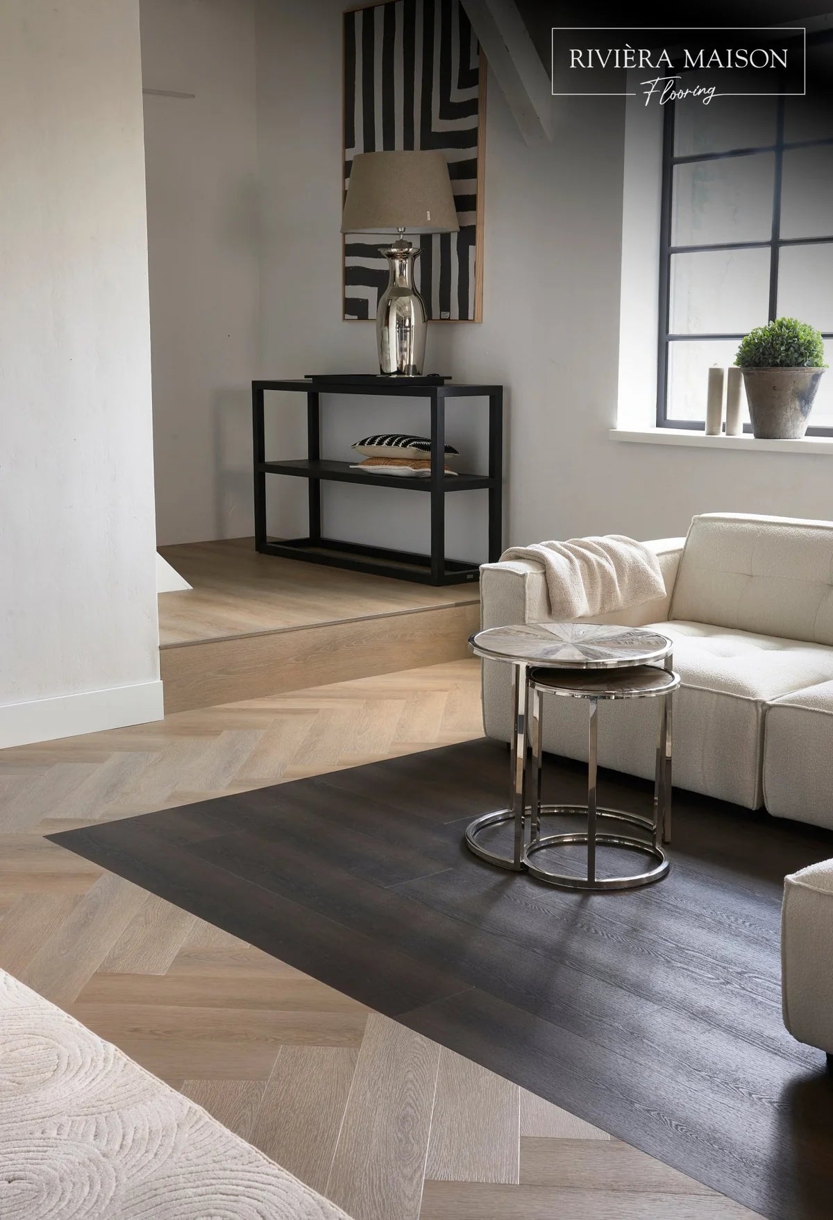 Rivièra Maison The Long Island Collection Long Beach Sand Visgraat/Herringbone 345-255834