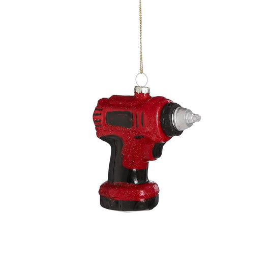 Ornament Boormachine rood