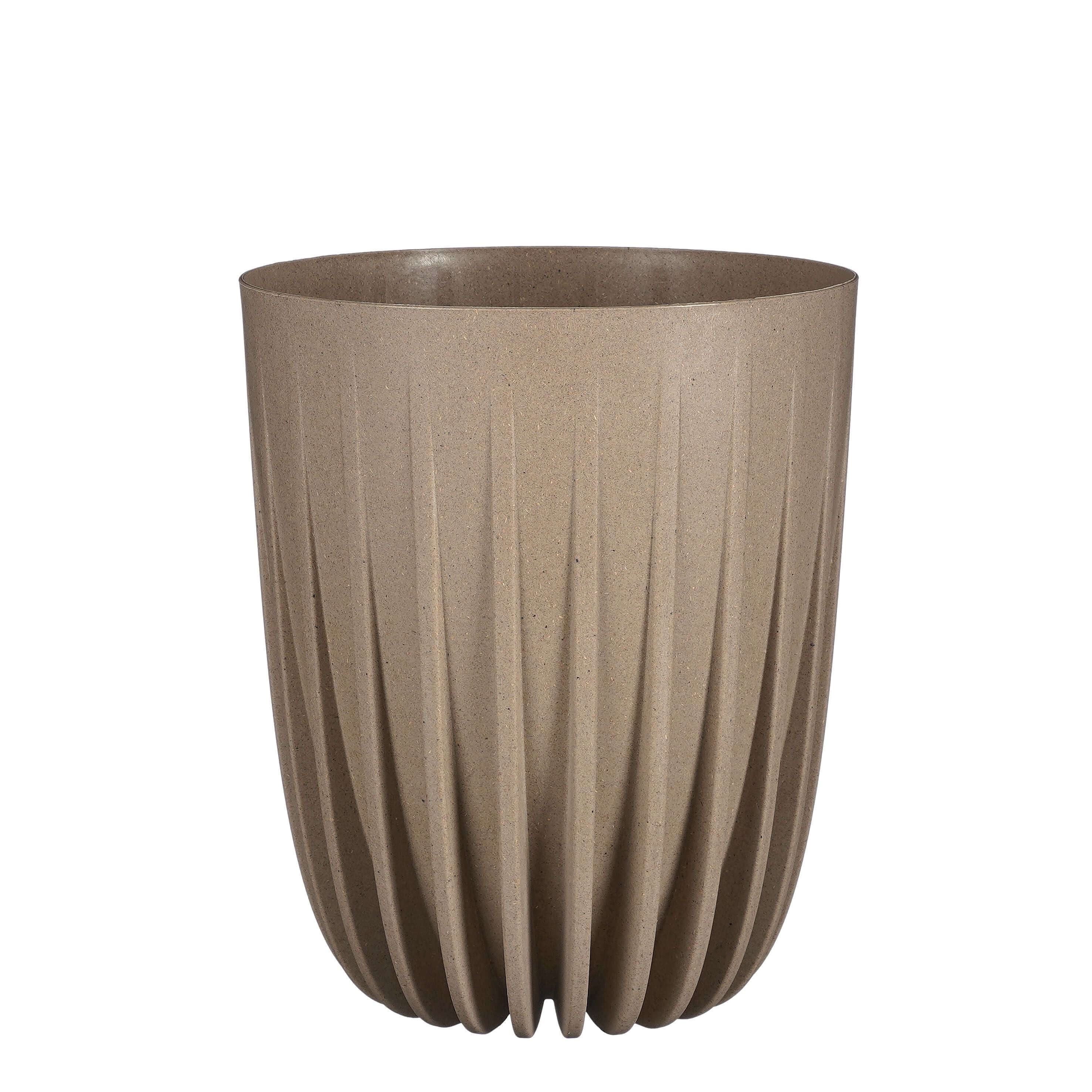 Flower pot taupe