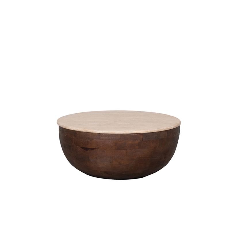 Couchtisch in Schalenform