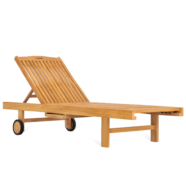 Tuin ligstoel teak