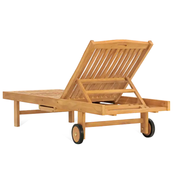 Tuin ligstoel teak