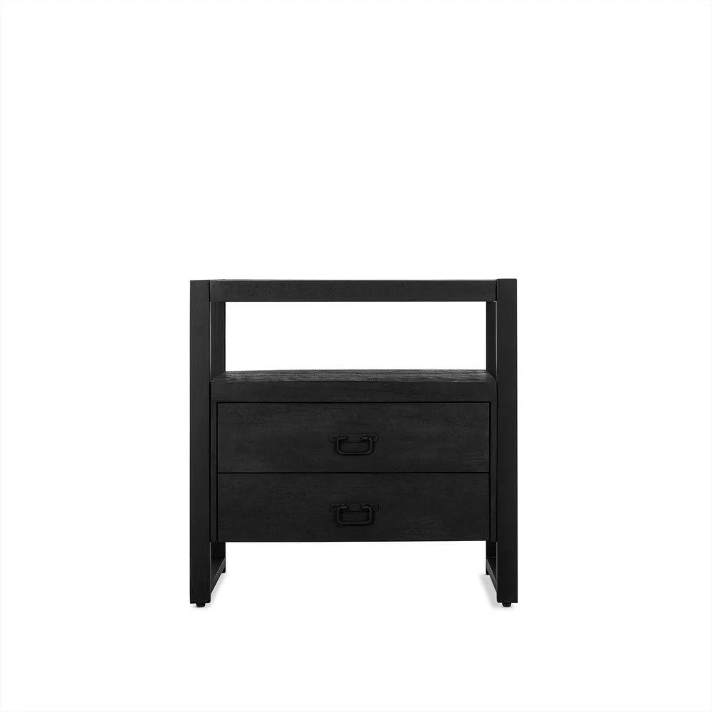 Britt black chest of drawers