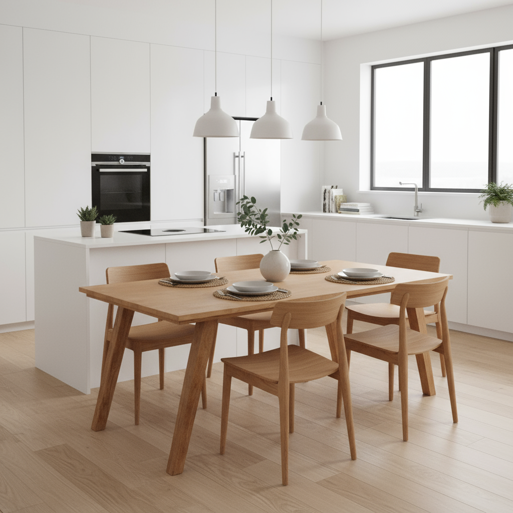 Dining table Bibi straight