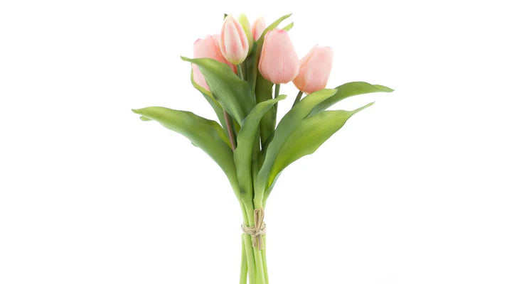 Rosa Tulpenstrauß, 7 Stück