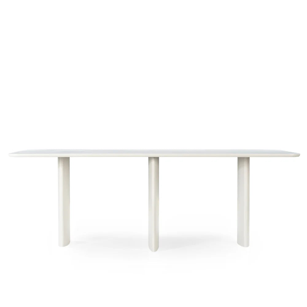 Dining table Jade Straight white
