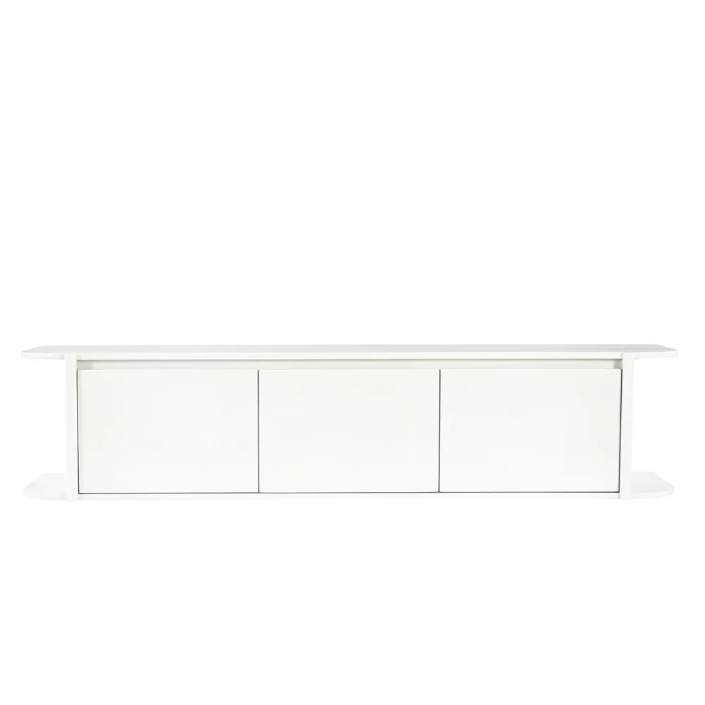 Tv meubel Jade zwevend Wit