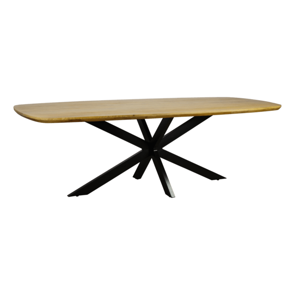 Eettafel Bente mangohout Deens ovaal