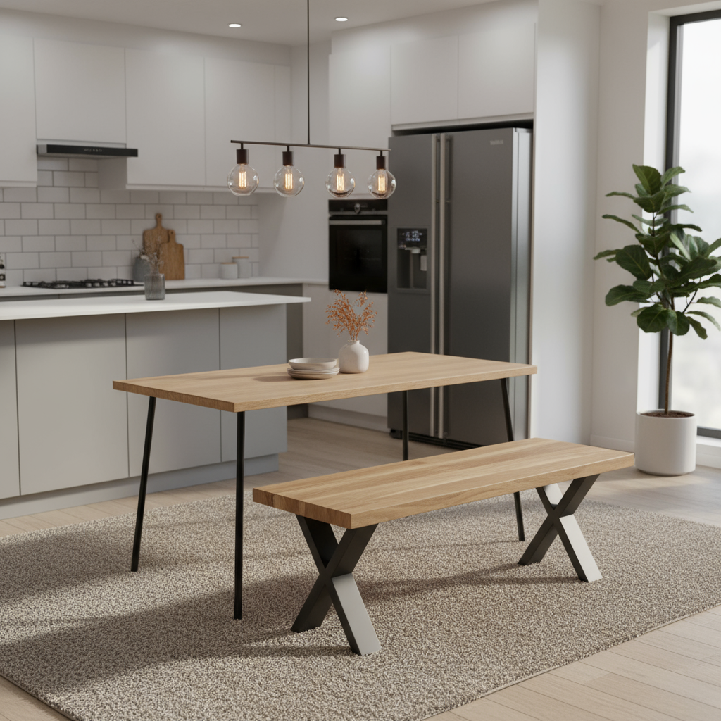 Mango-Bank mit X-Beinen