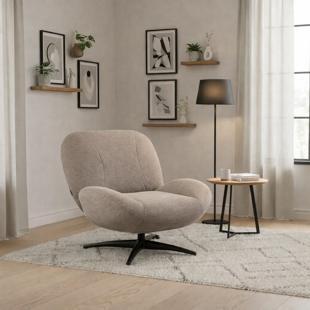 Draaifauteuil Clayton | Diverse kleuren