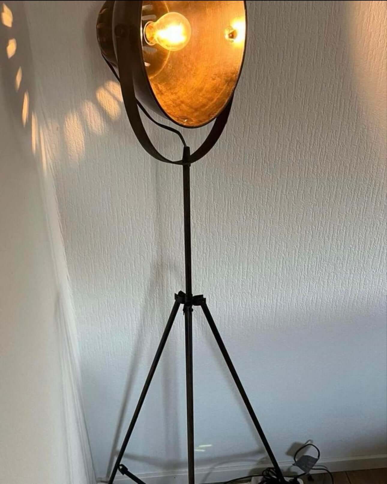 Industrielle Stahllampe 160 cm