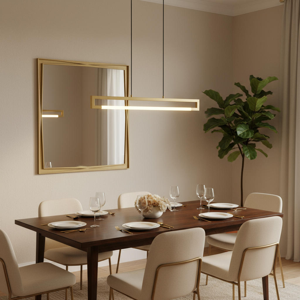 Futuro Gold Pendant Lamp
