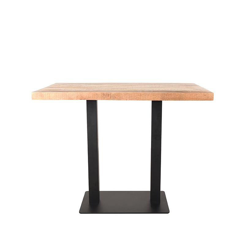 Bartafel 120x70x92 cm
Rough Mangohout | Zwart Metaal