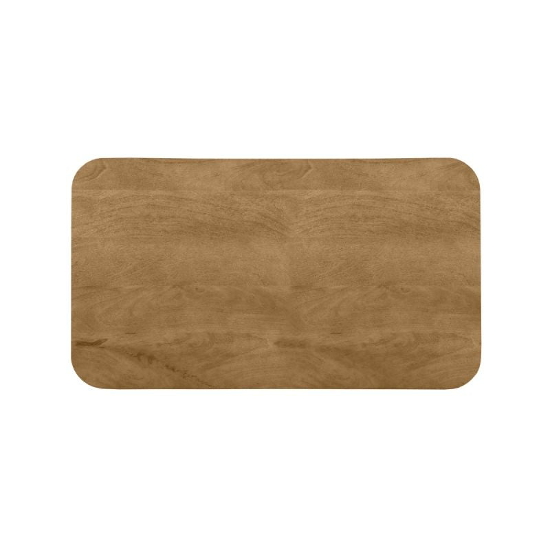 Bartafel 120x70x111 cm
Naturel Mangohout | Zwart Metaal