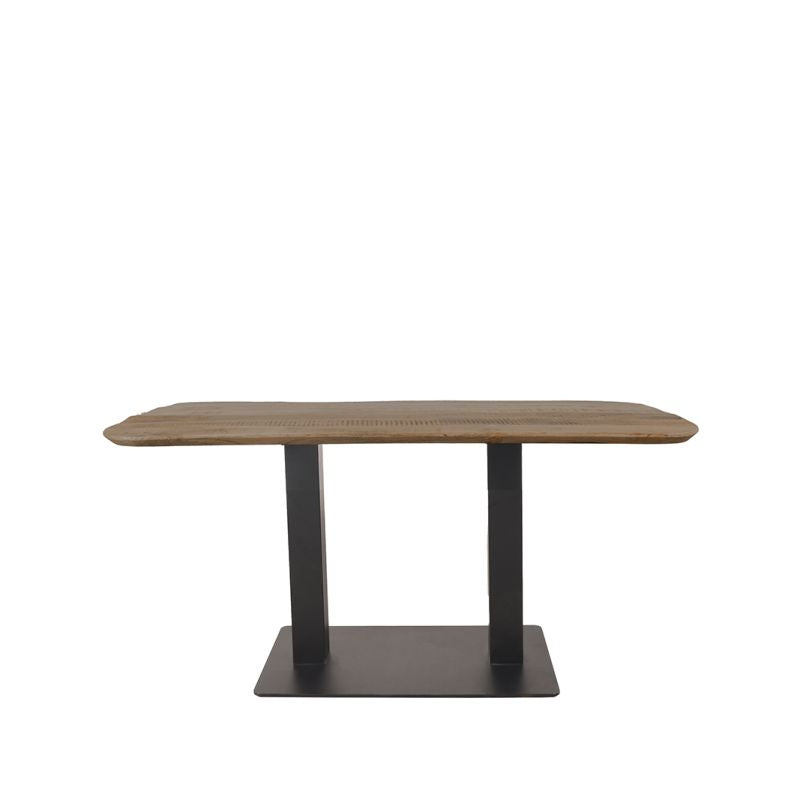 Bartafel 120x70x95 cm
Nature Smooth Mangohout | Zwart Metaal