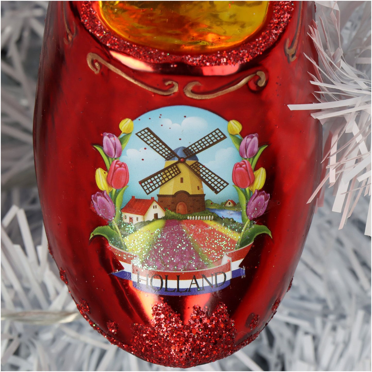 Kerst ornament Rode klompje