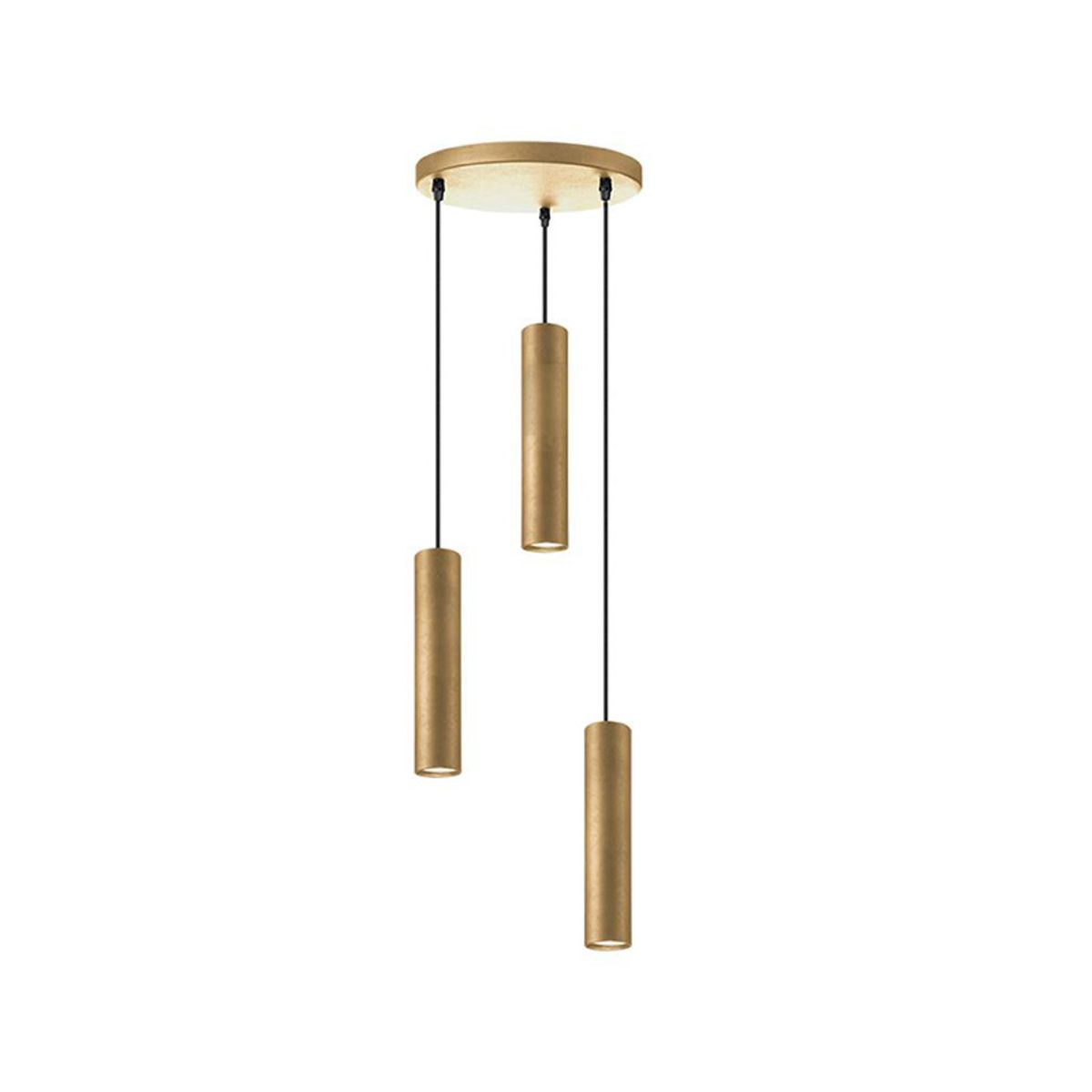 Pendant Lamp Ferroli 3-Light Gold