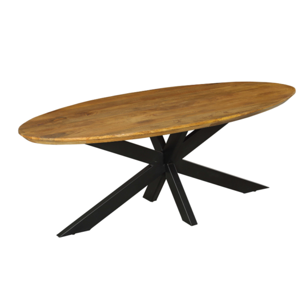 Eettafel ovaal Brandy