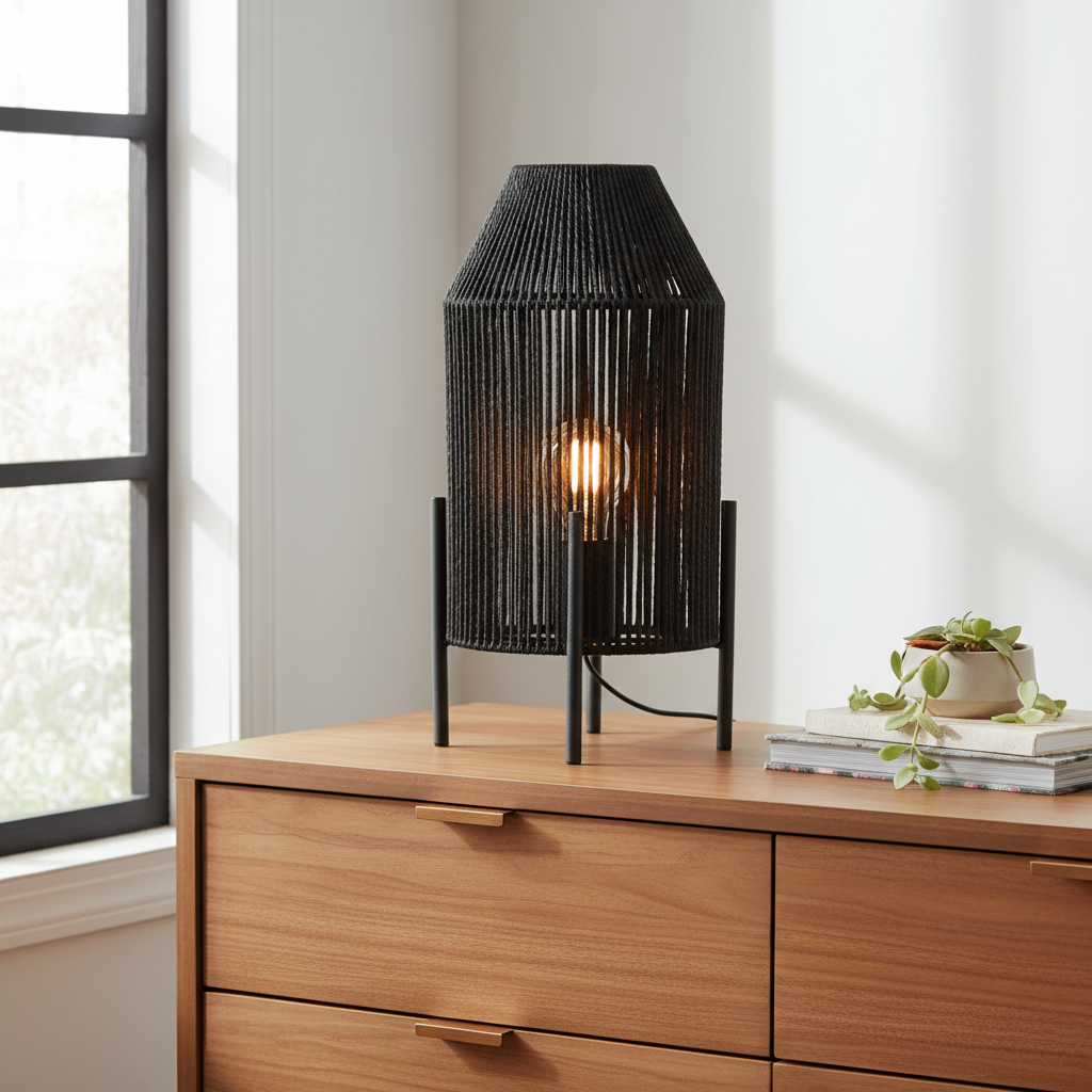 Ibiza table lamp black