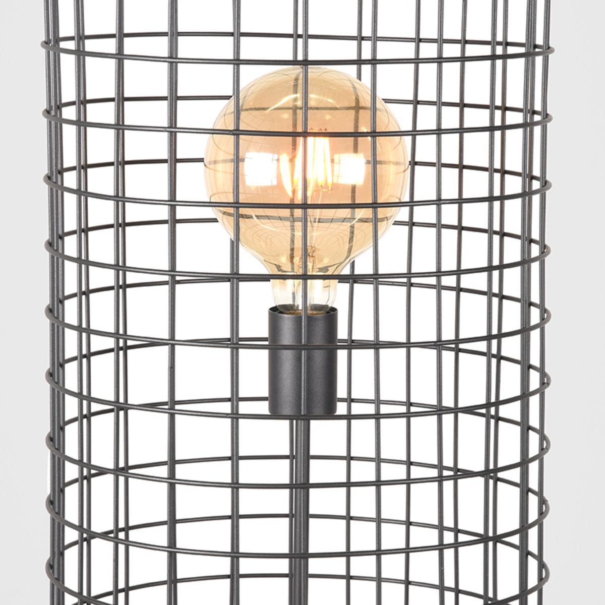Solido schwarze Stehlampe