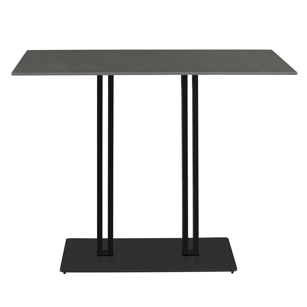 Rectangular bar table