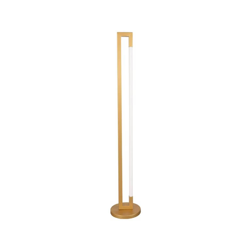 Vloerlamp Futuro 23x23x130 cm Antiek Goud Metaal | Incl. LED