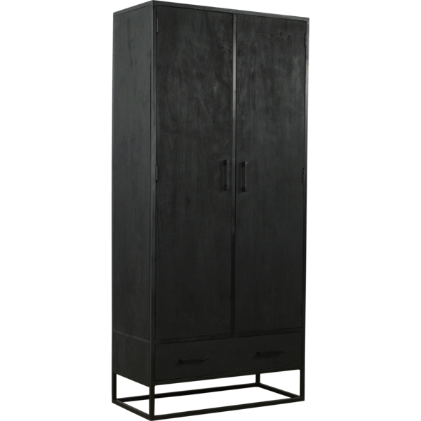 Dex kabinet 90 cm zwart