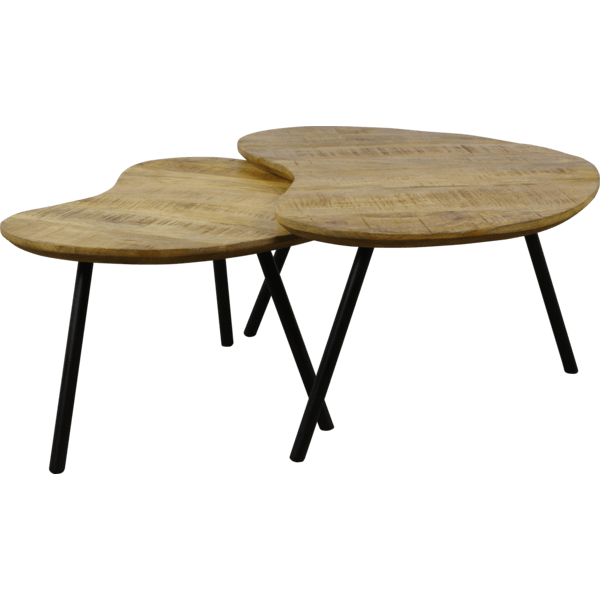 Salontafel Sara hart vorm