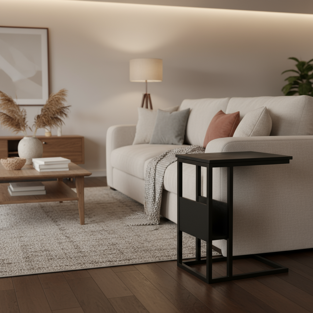 Side table / laptop table Dex black