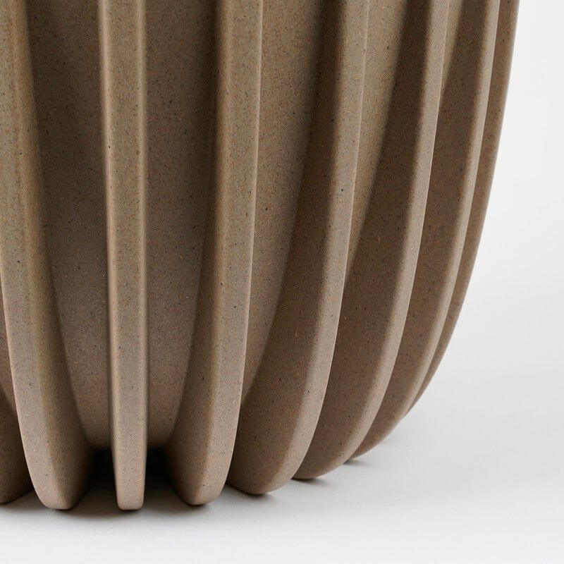 Bloempot taupe
