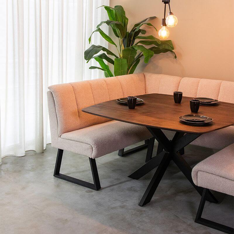 Blake Espresso dining table