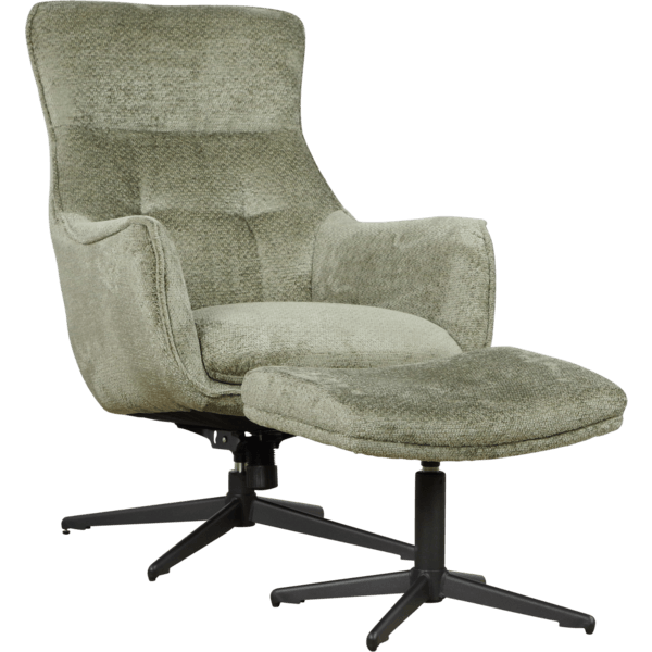 Fauteuil Flynn + hocker