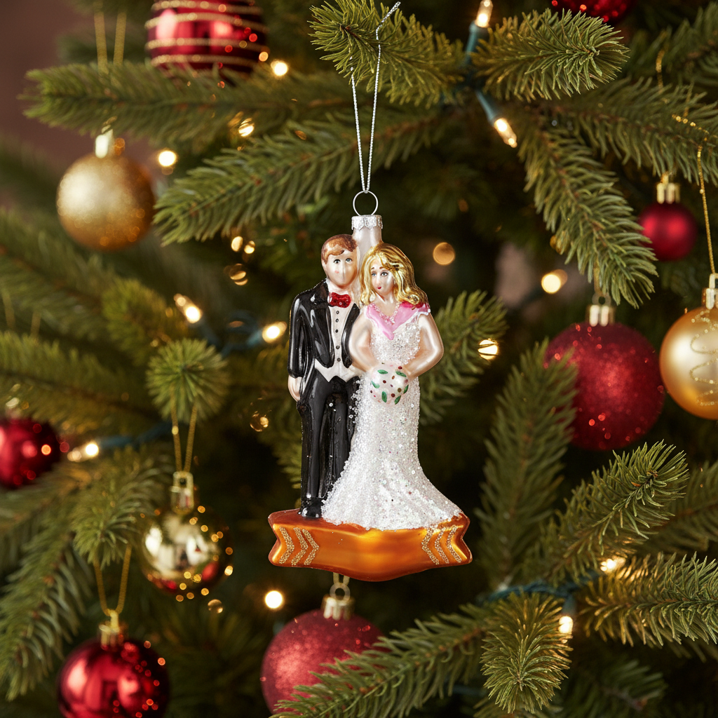 Ornament bruidspaar