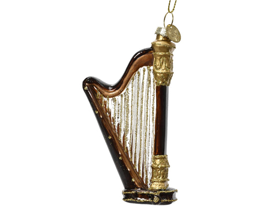 Kerstbal ornament Harp