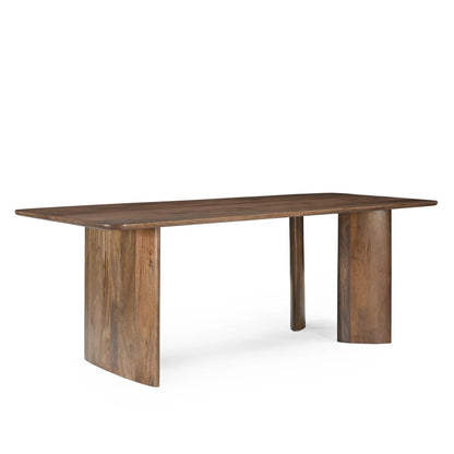 Jade dining table straight walnut