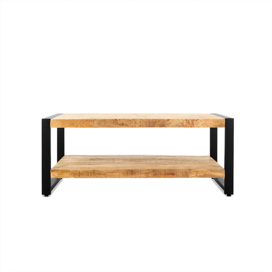 Britt coffee table with shelf