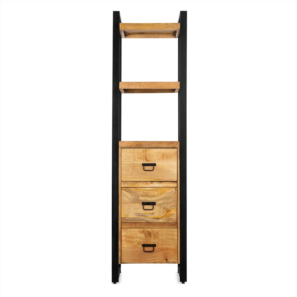 Britt bookcase + drawers