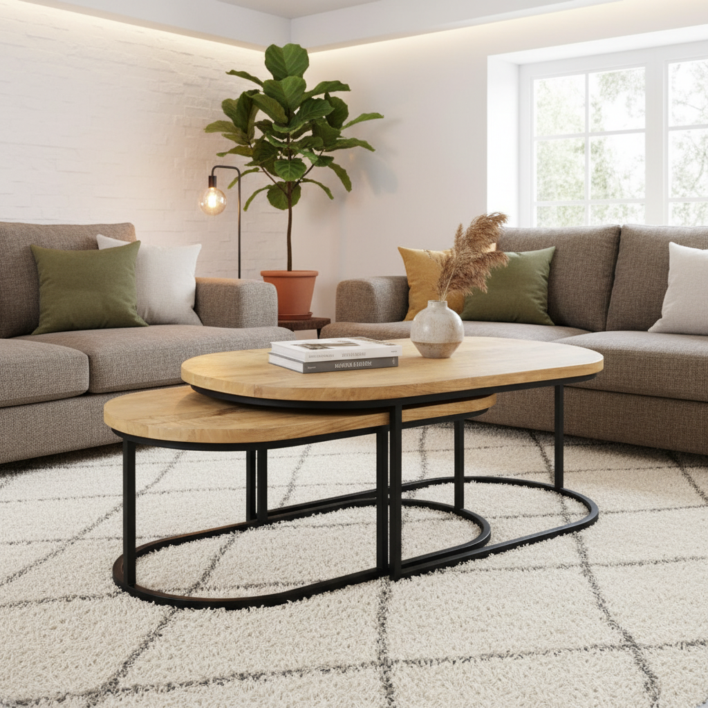 Olivia Couchtisch-Set (2-teilig)