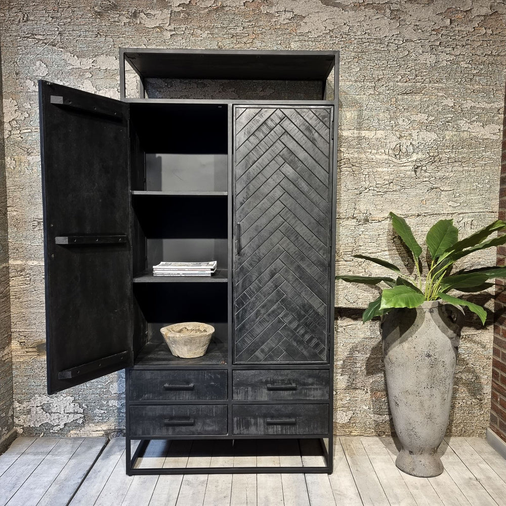 Storage cabinet Jax Black