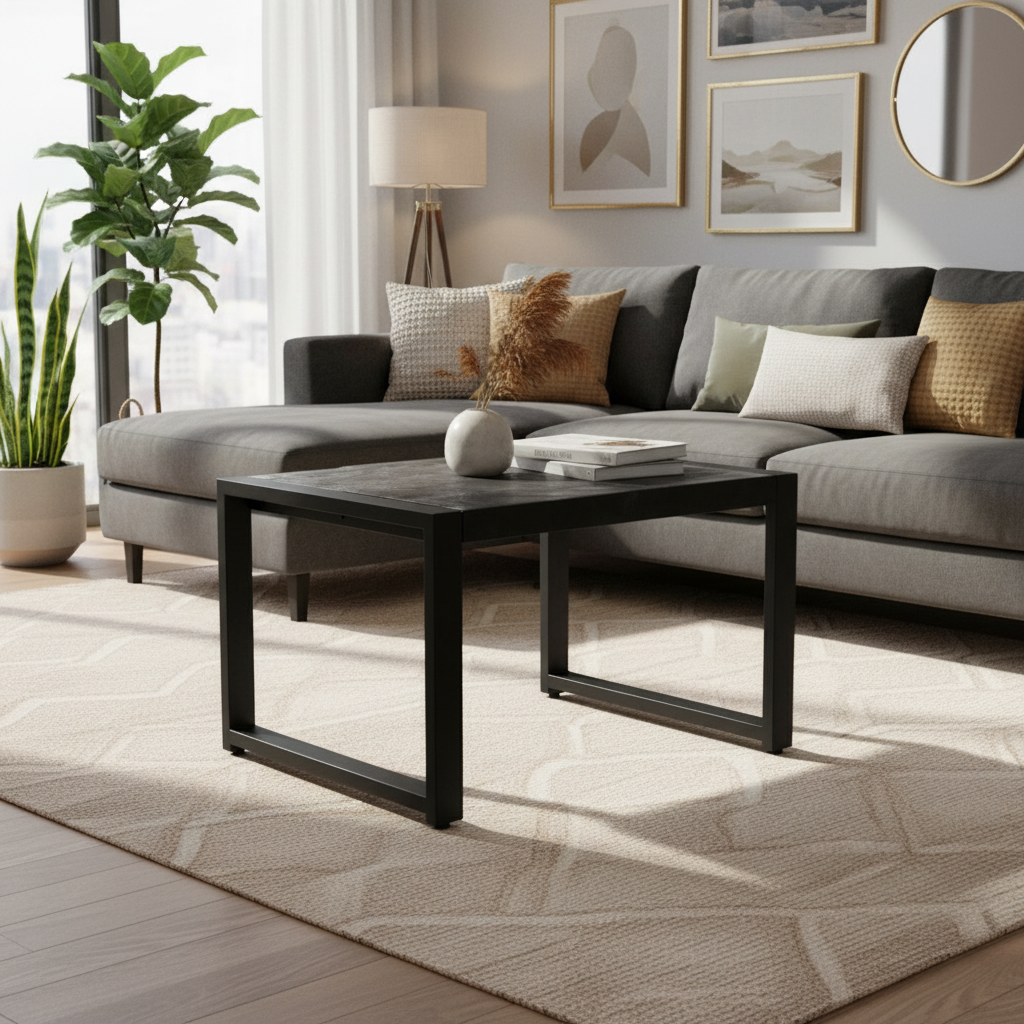 Britt black coffee table