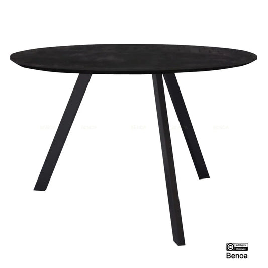 Eettafel Rond Berlin Zwart