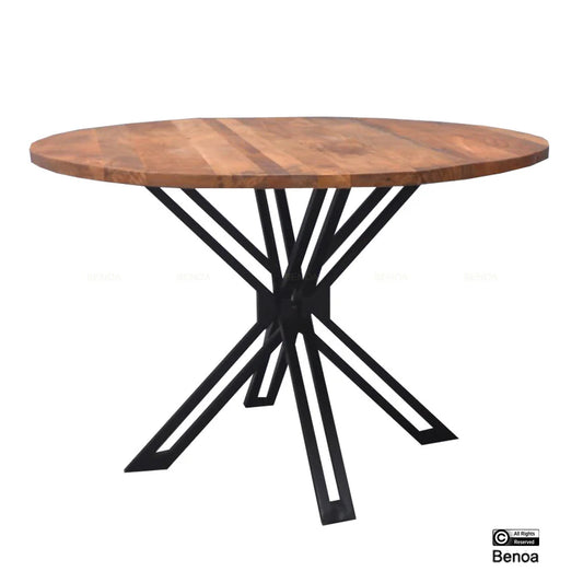 Eettafel Yana rond blank