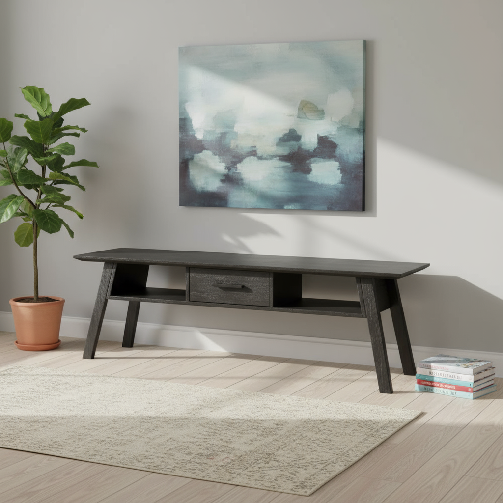 Berliner schwarzer TV-Schrank