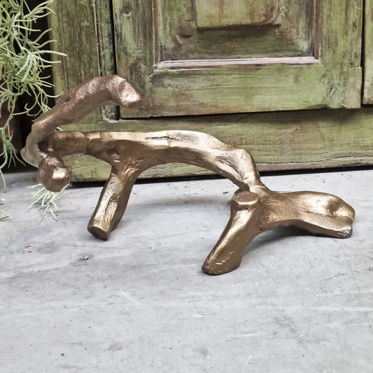 Hertengewei sculptuur