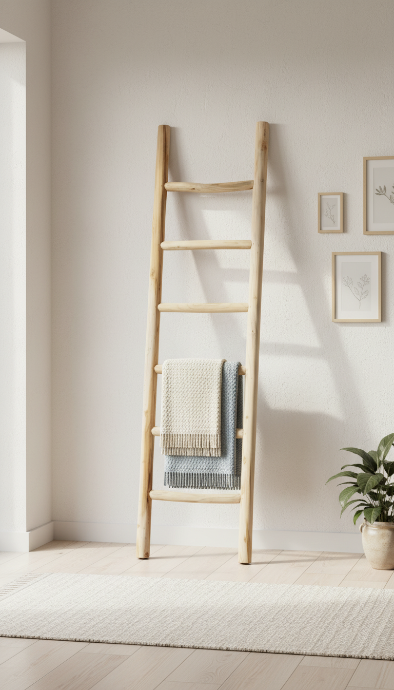 Ladder Teak wood