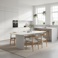 Dining table Jade Straight white