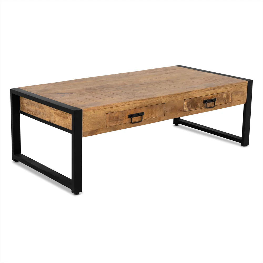 Britt coffee table with drawers