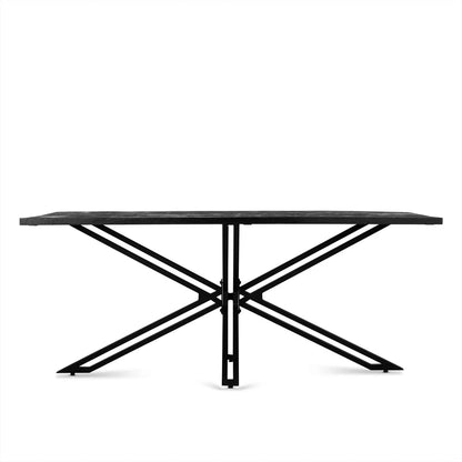 Eettafel Yana Recht zwart