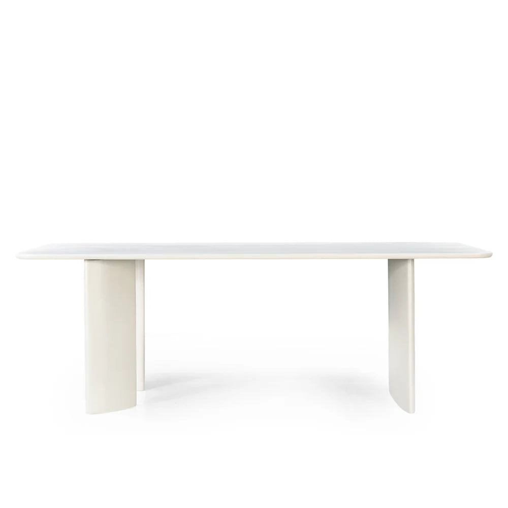 Dining table Jade Straight white