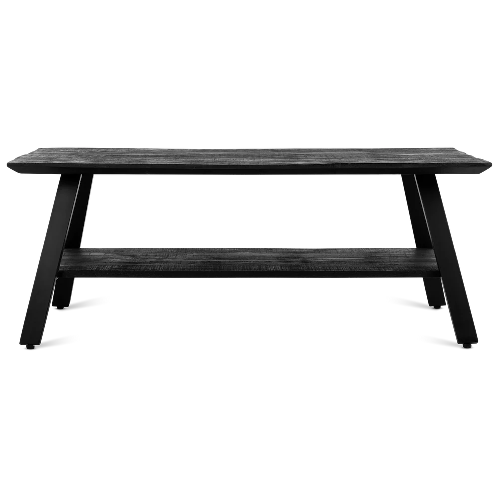 Couchtisch Berlin Black mit Fach